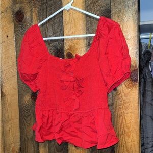 NWT ASTR cute bow top